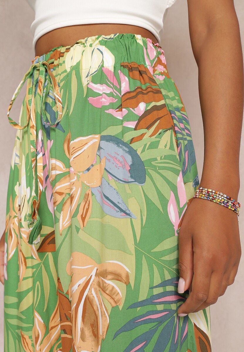 Pants Flora Rosa Green