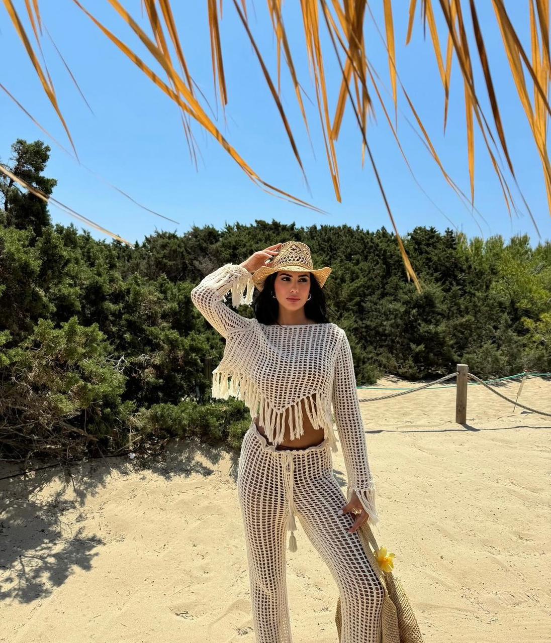 Crochet Set Pants + Top