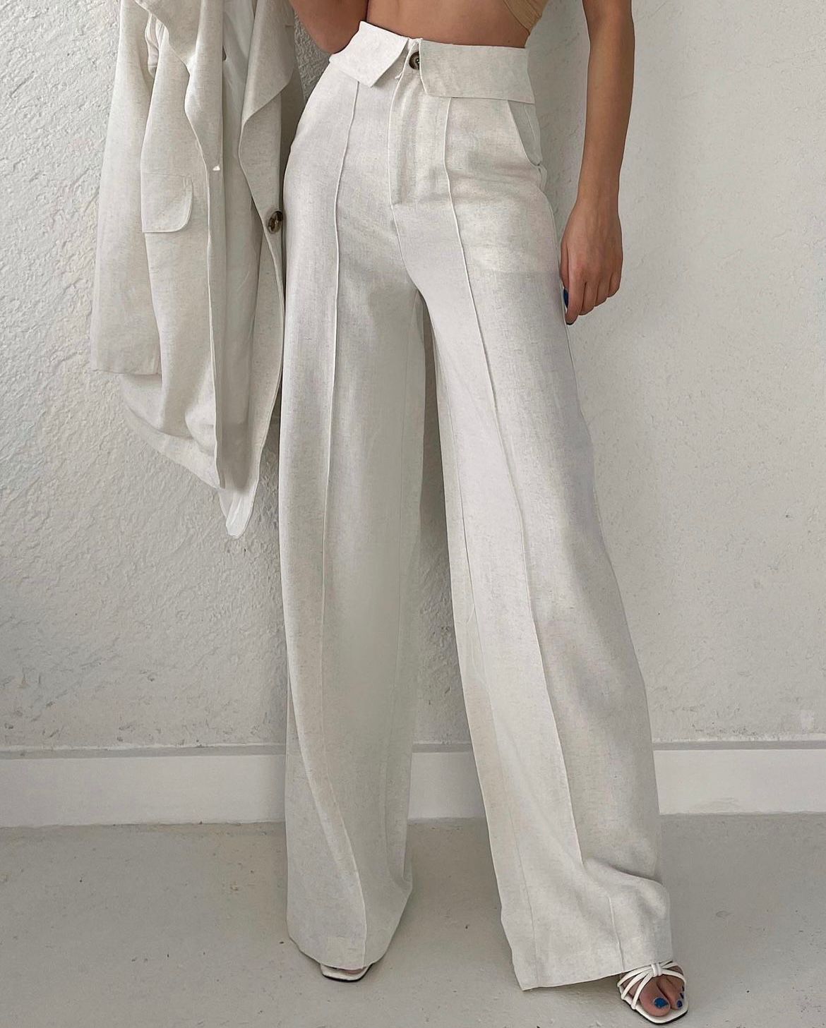 Blazer Set + Pants Offwhite DieMore