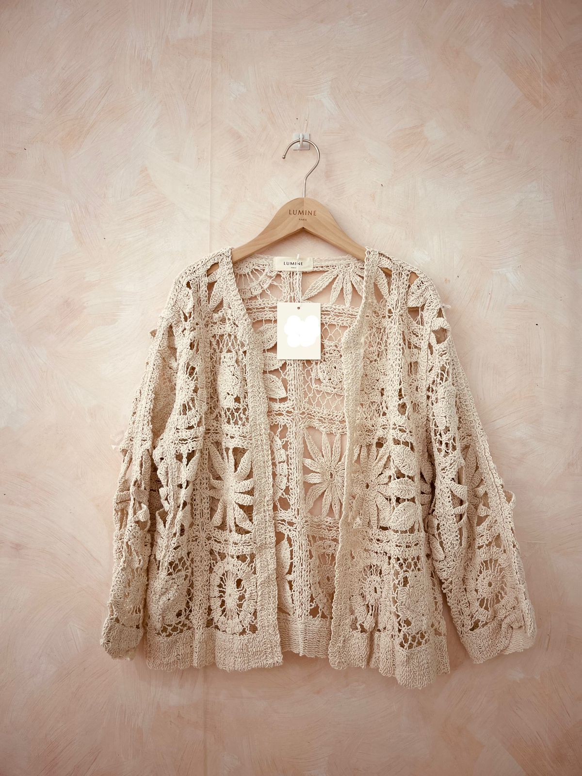 Crochet Long Kimono