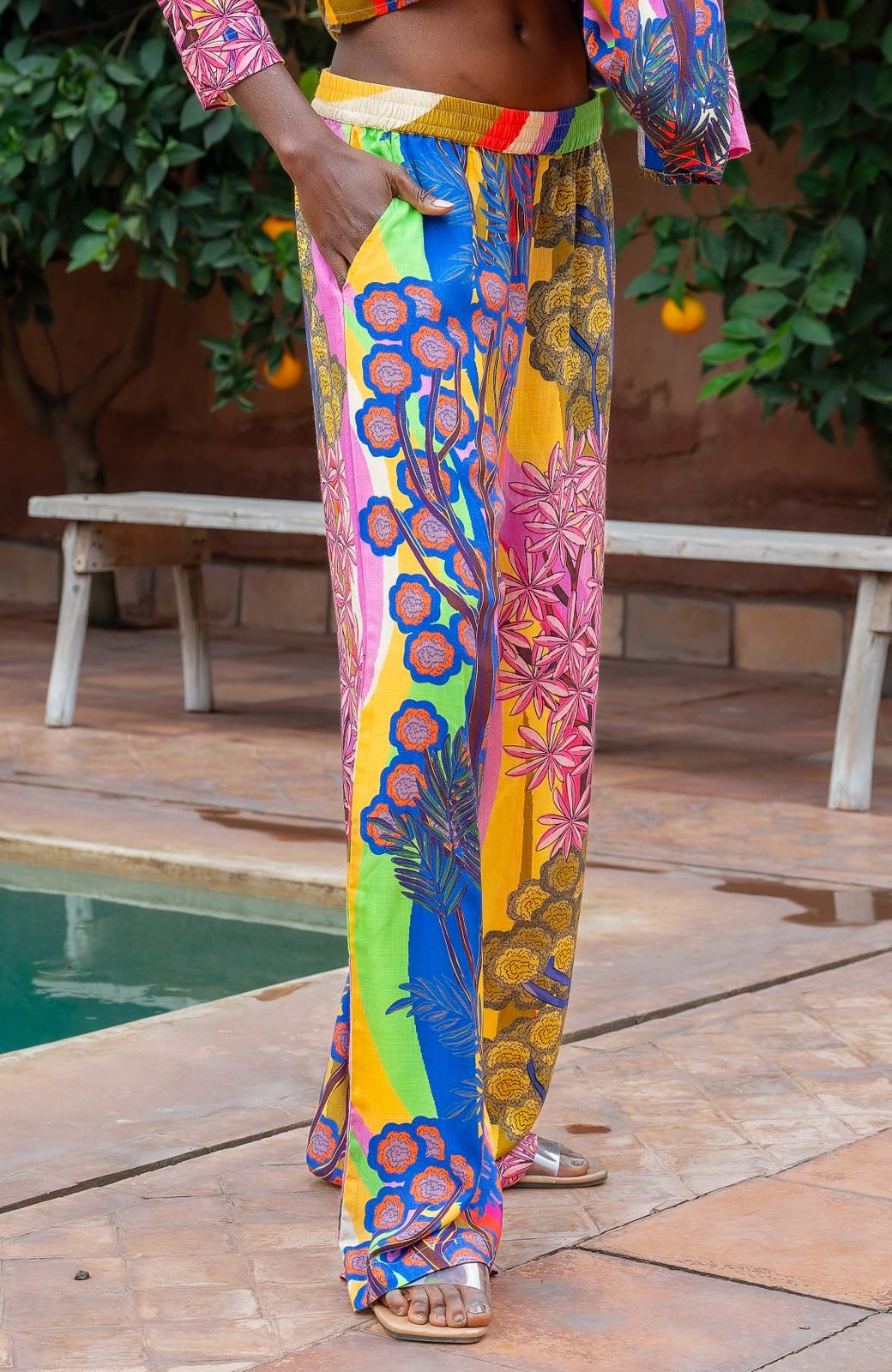 GS Floral Set Linen