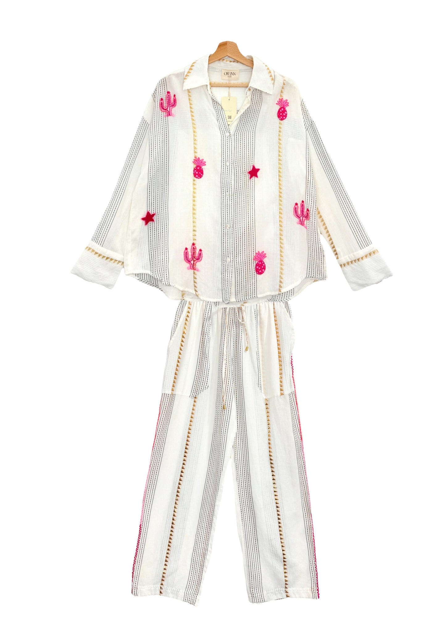 Orlin Set Stripe Lemon