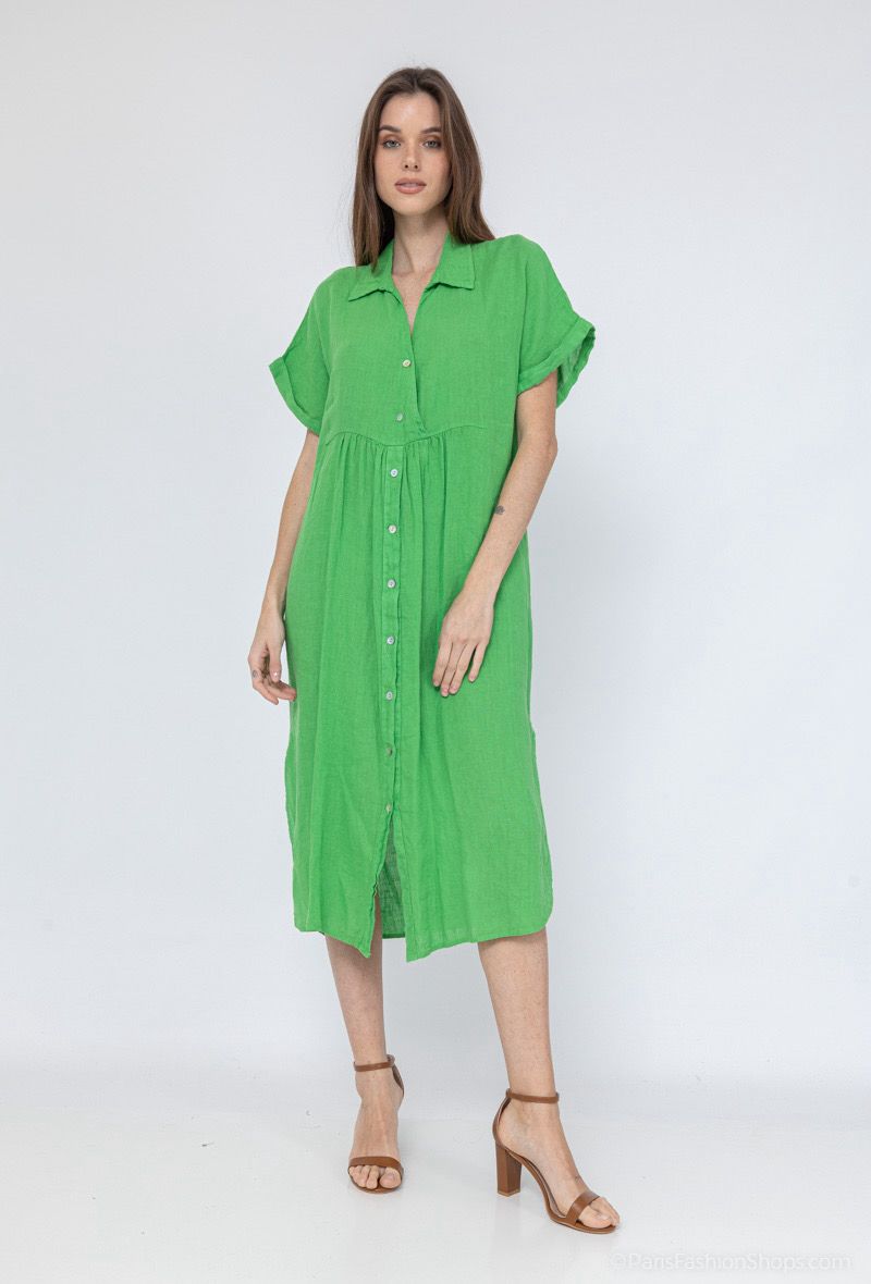 Dress Shirt Green