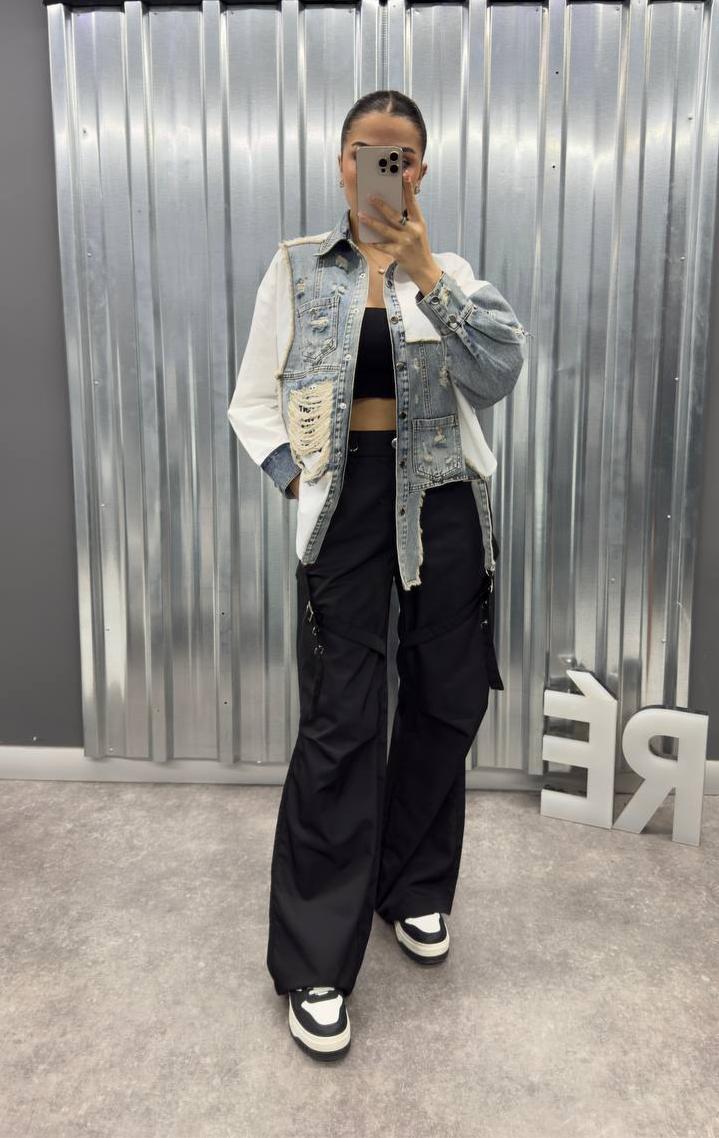 Shirt Denim x White