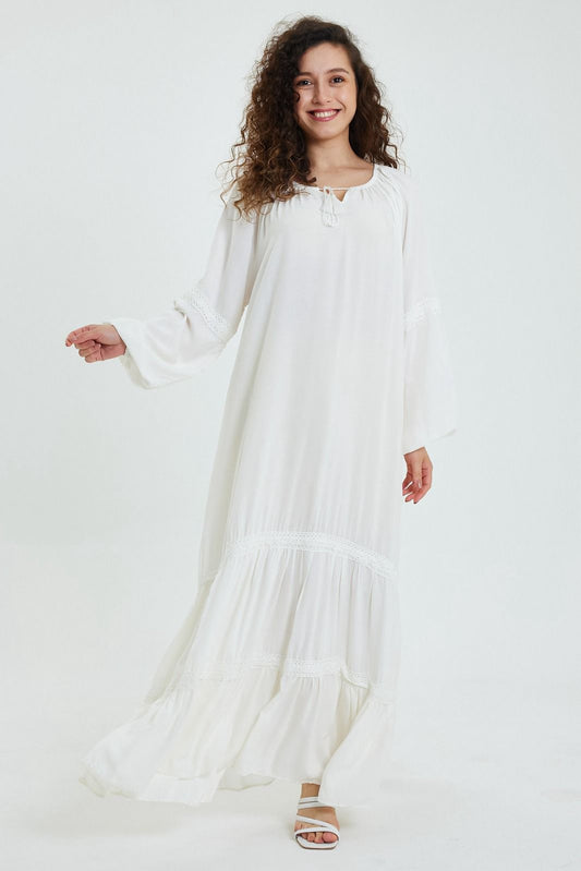 Dress White Plain