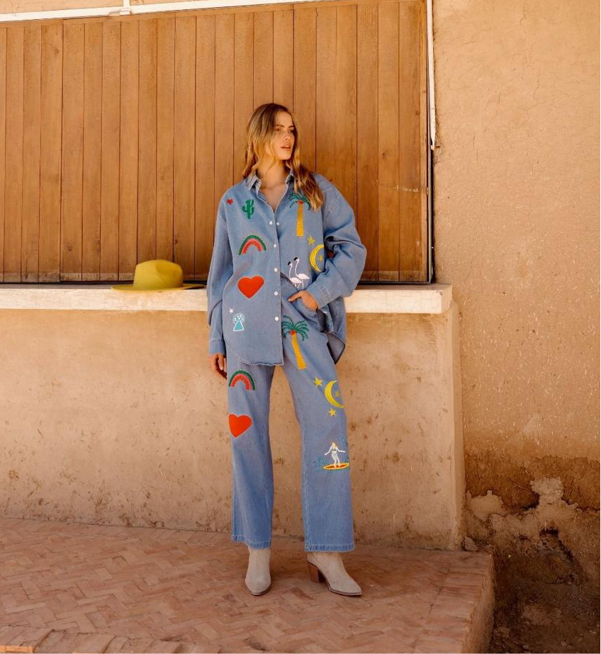 Set Denim Rainbow PQ Light