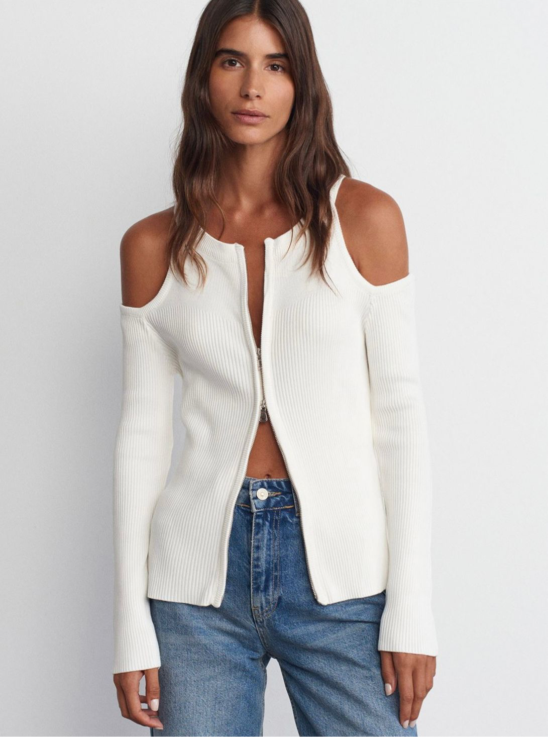 Beige Knit