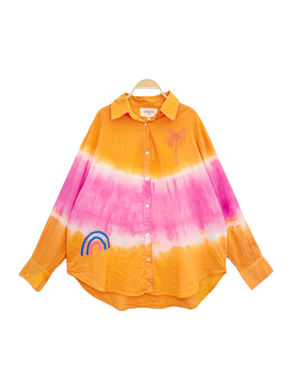 Orlin Shirt Orange x Foshia