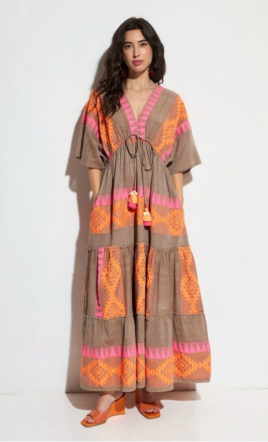 Half Sleeves Orlin Embroidery