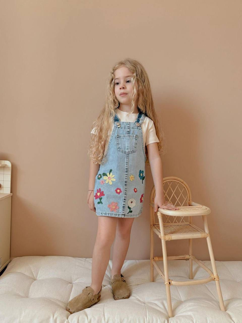 Jeans Flower Dress