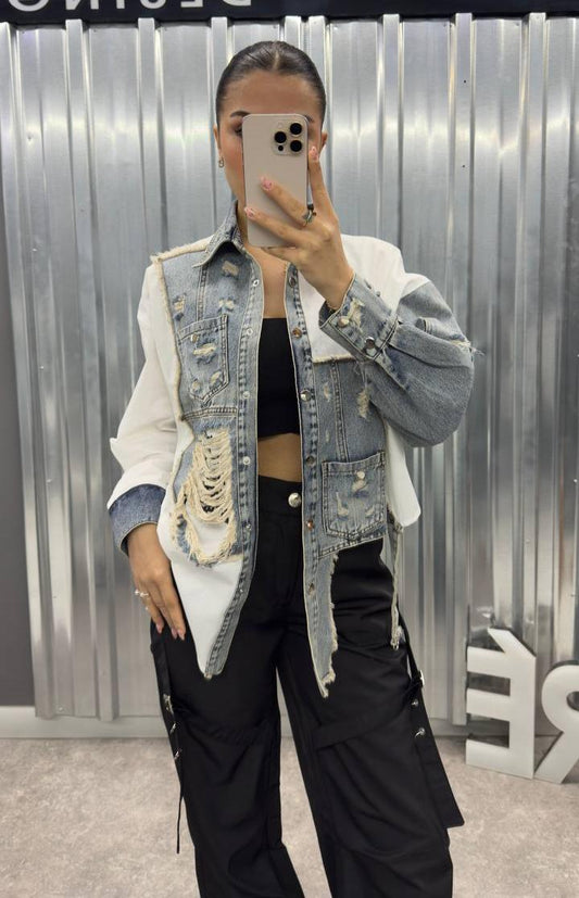 Shirt Denim x White