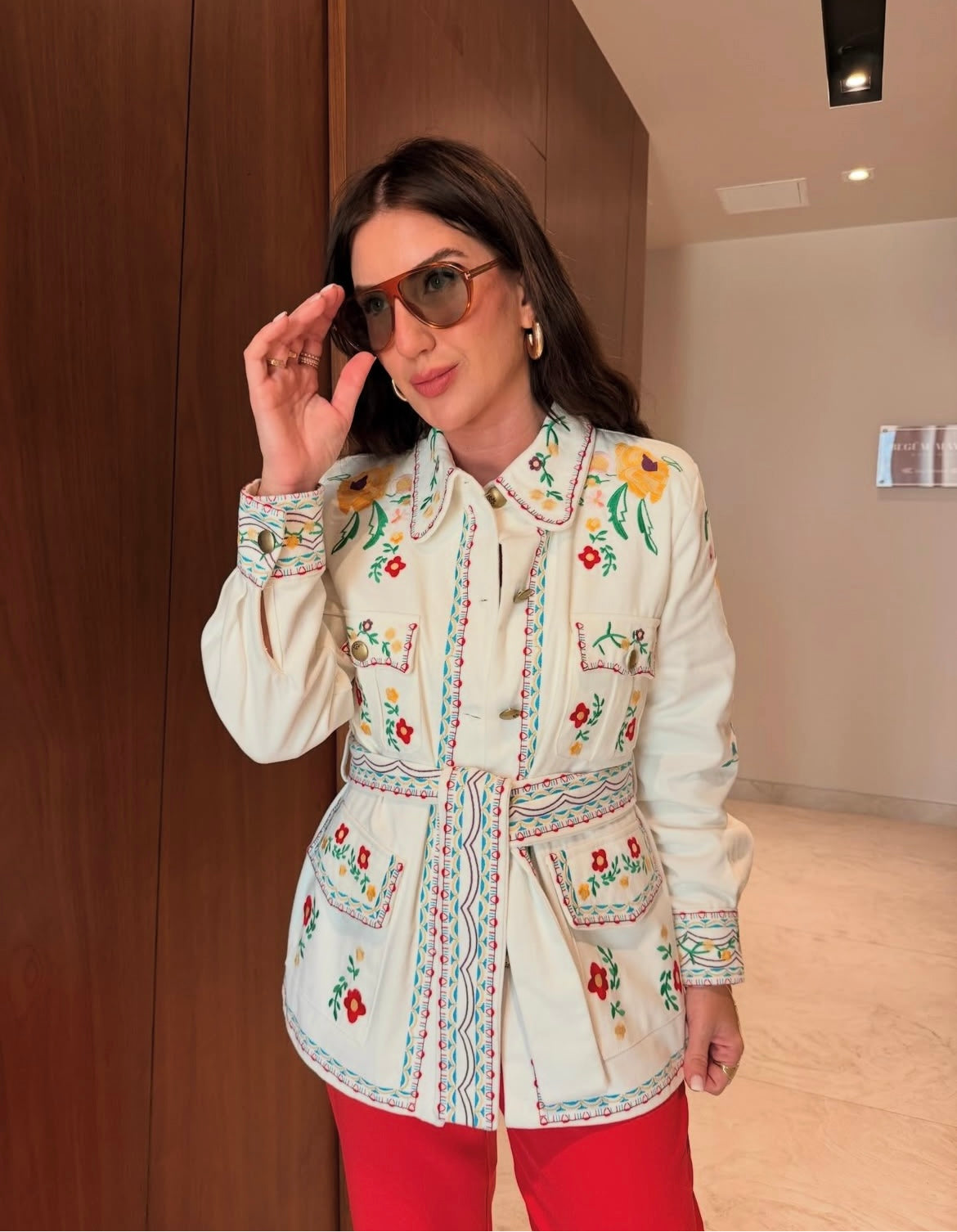 Embroidery Devo jacket