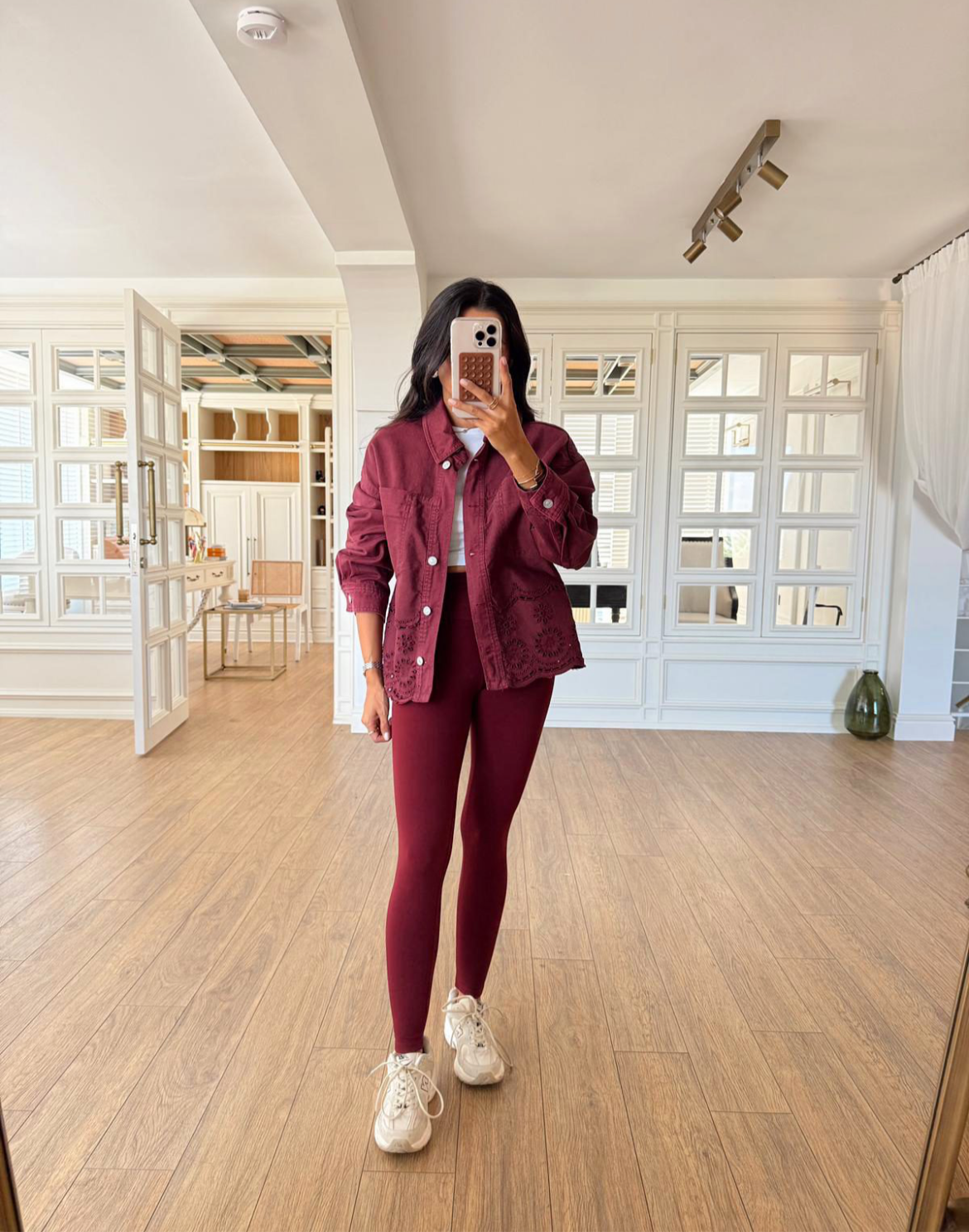 Burgundy Jacket
