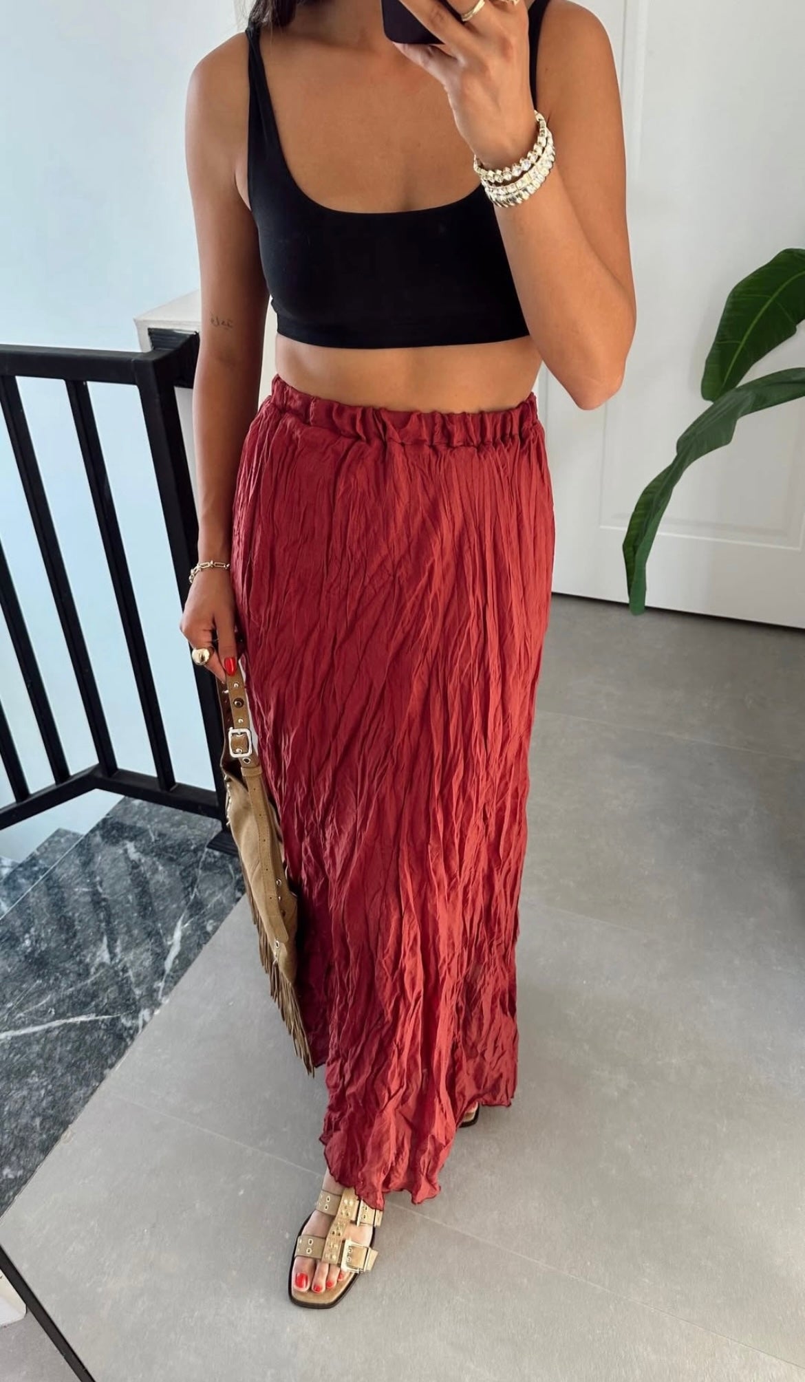 Skirt Burgundy