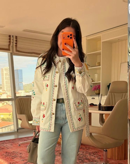 Embroidery Devo jacket