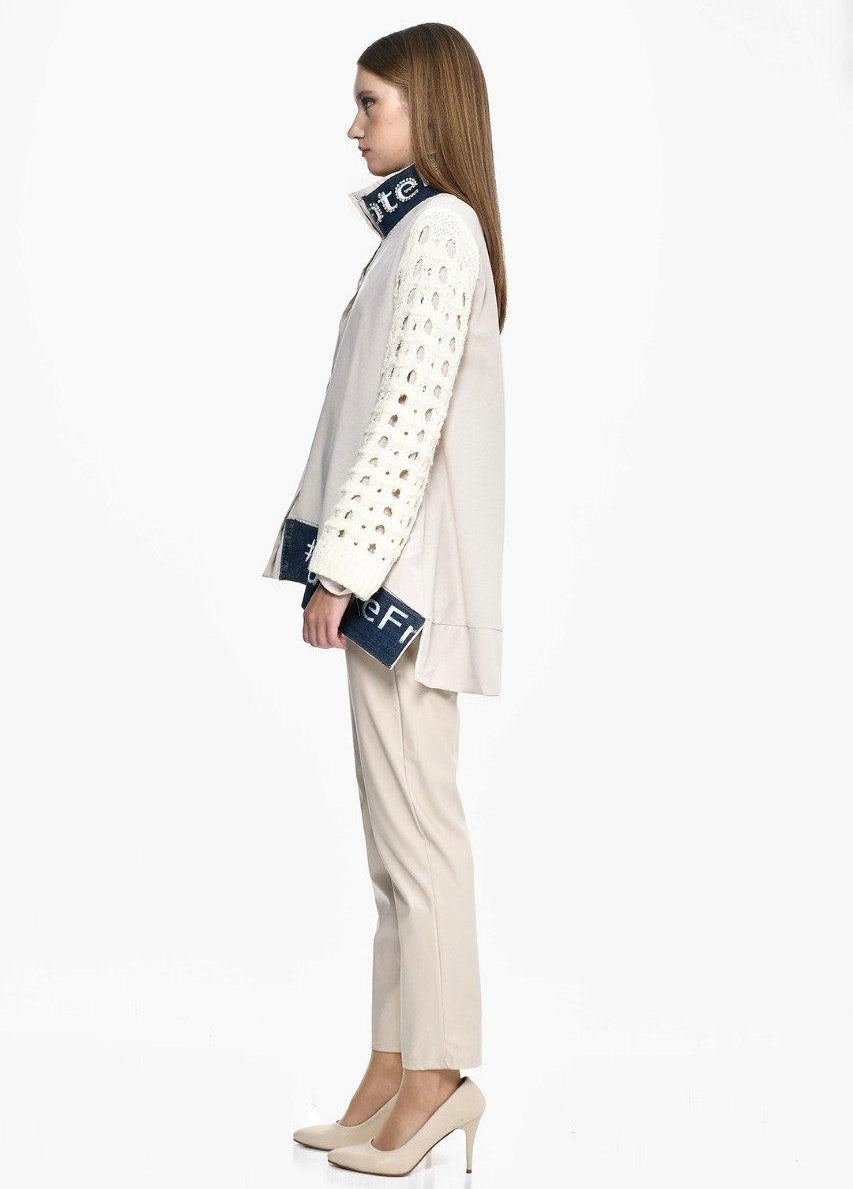 Shirt Crochet sleeves DQ