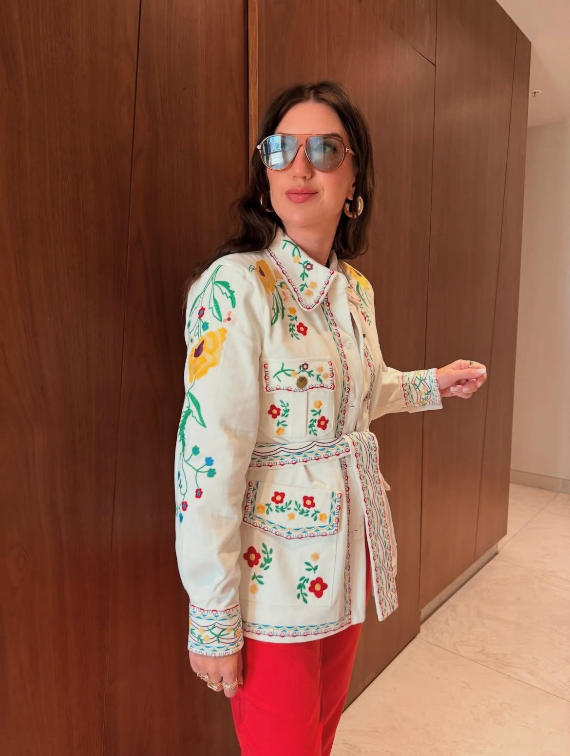 Embroidery Devo jacket