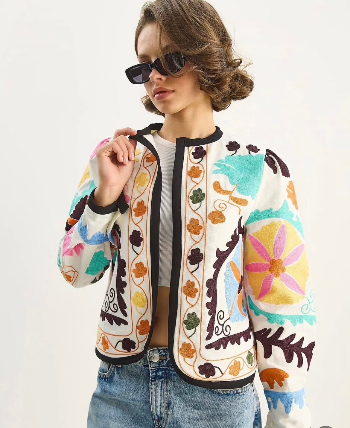 Jacket embroidery colors