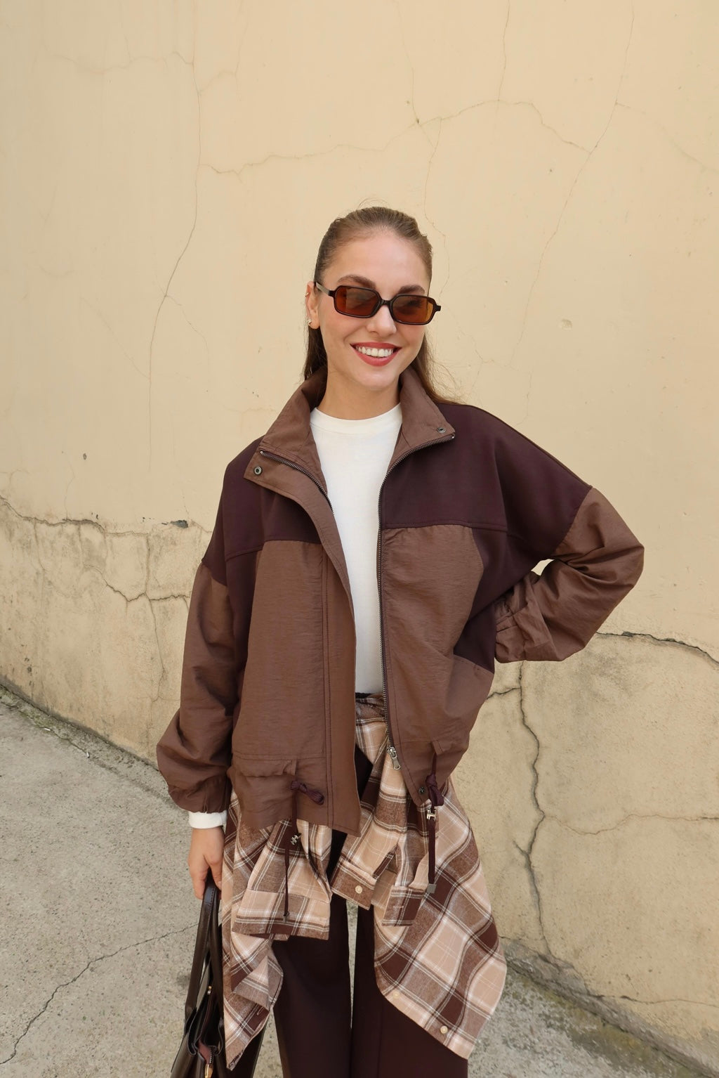 Set soft brown waterproof