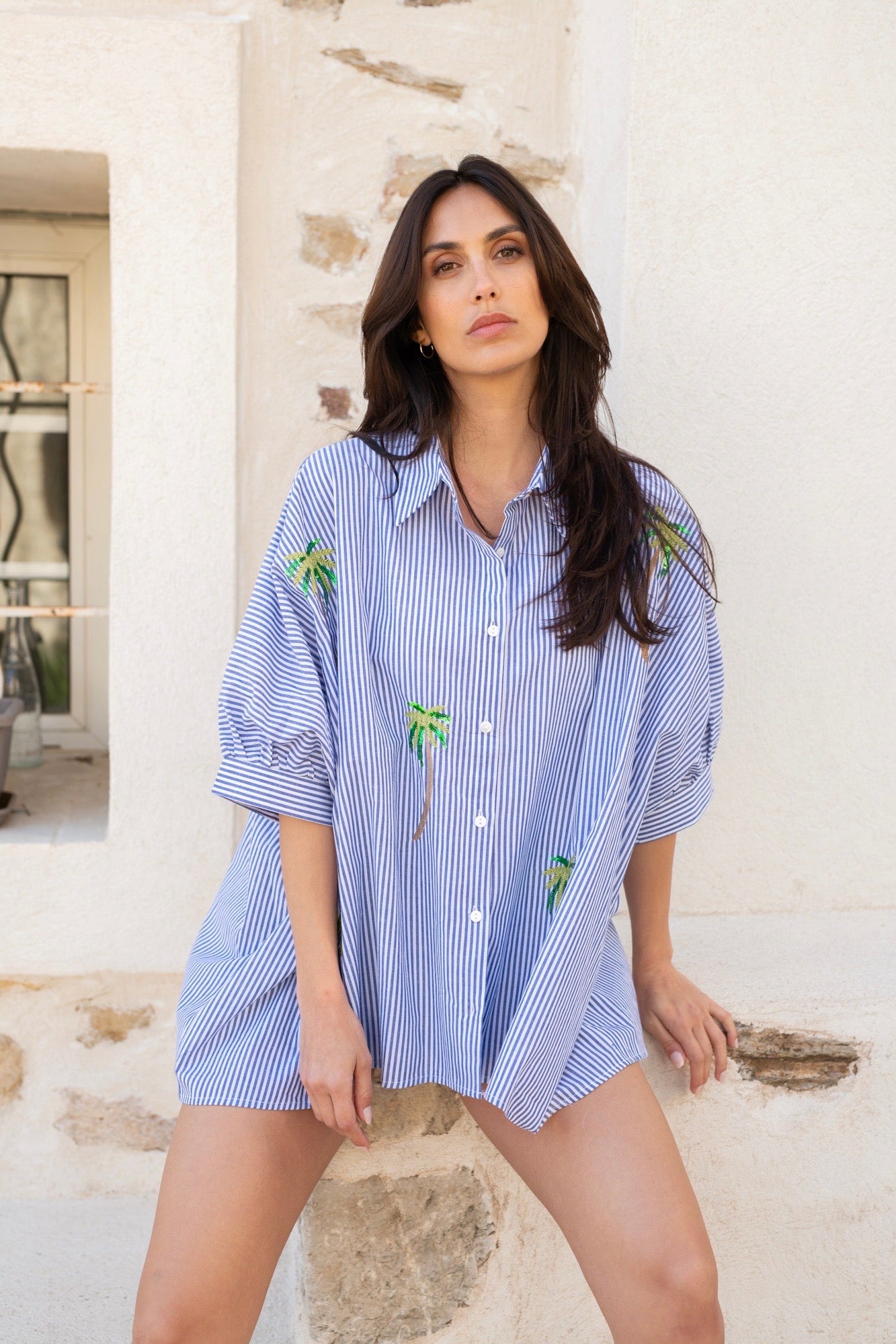 Shirt Olrin Overaized Palm