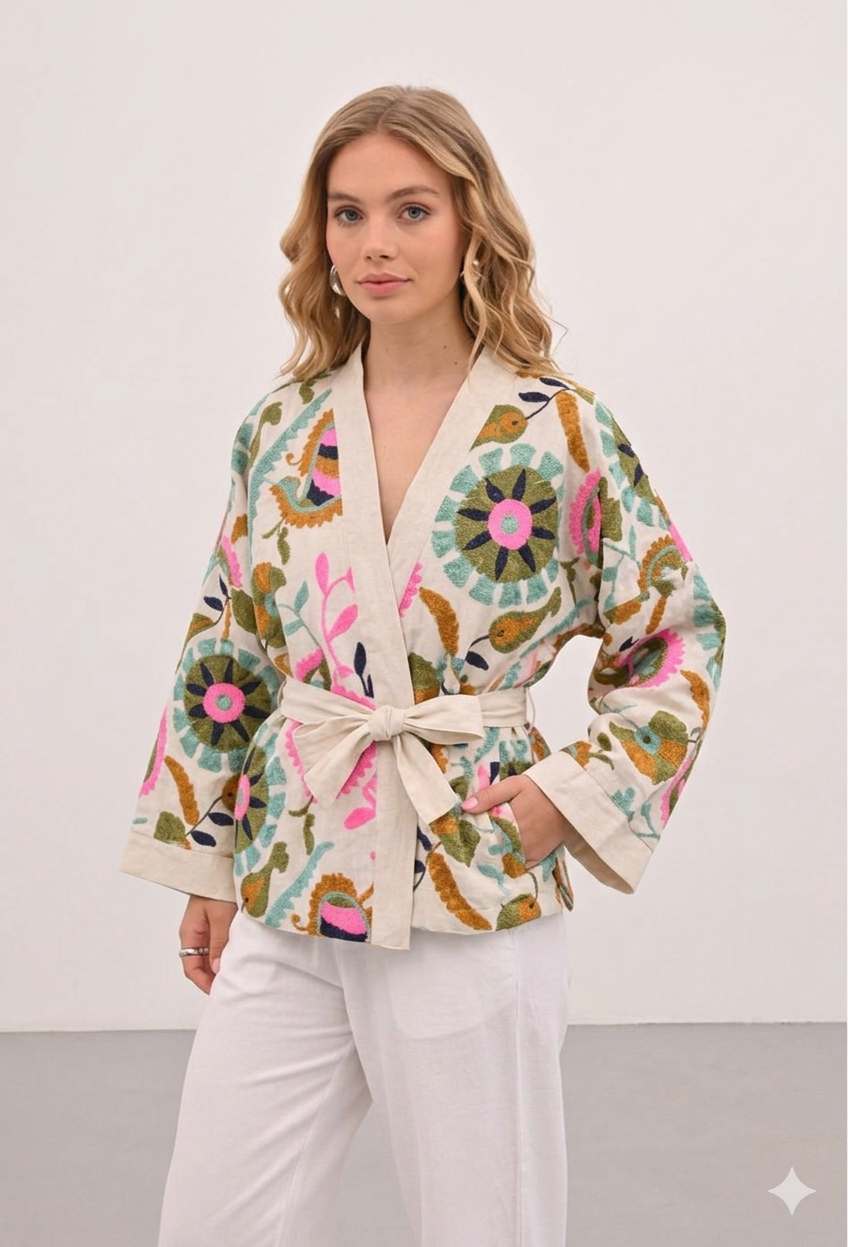 Jacket embroidery