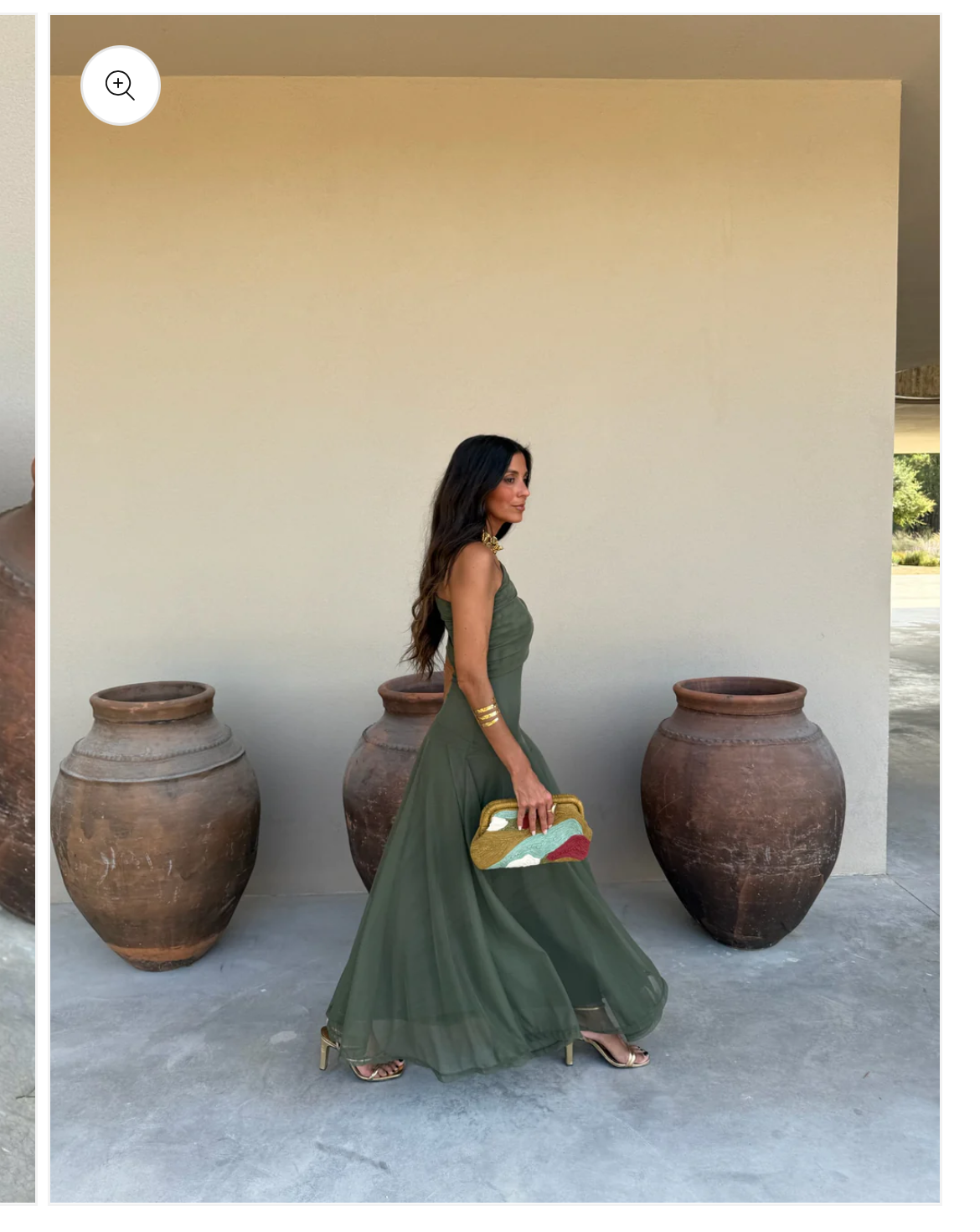 Dress olive