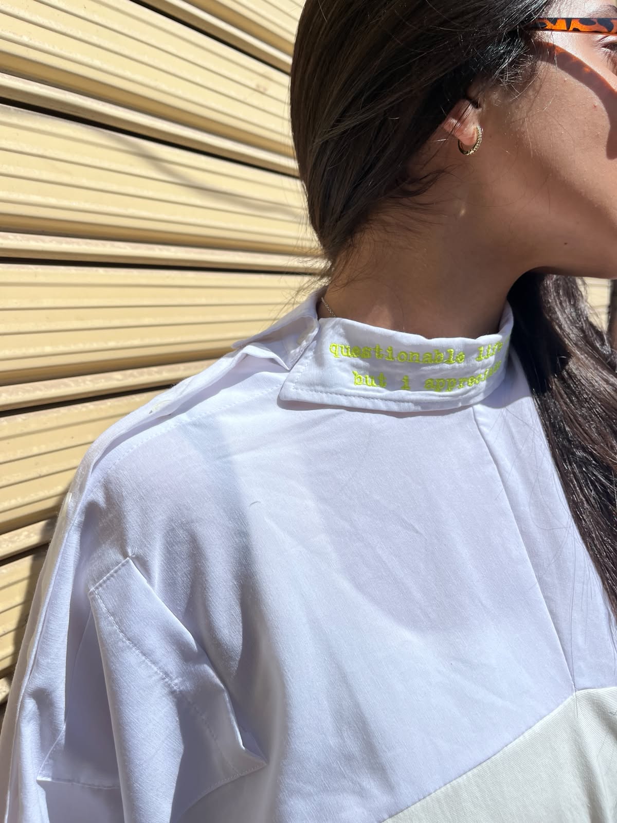 Shirt mix white