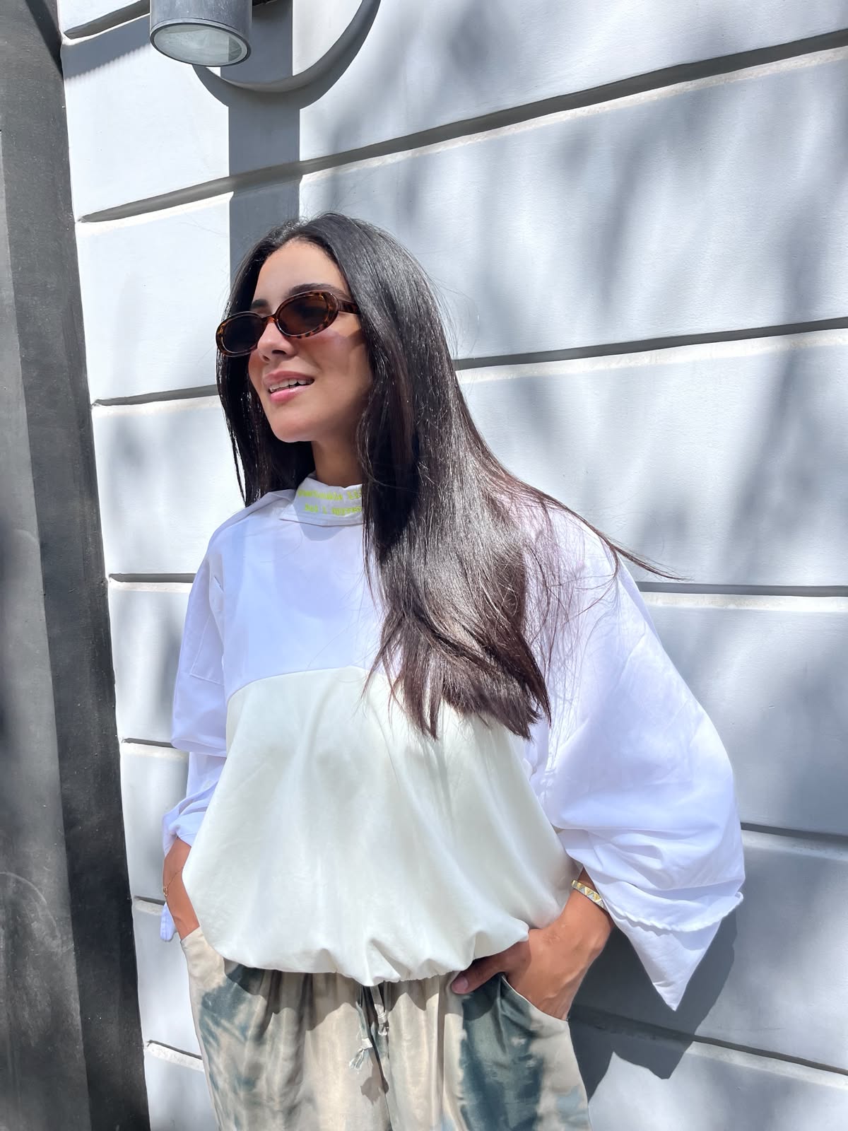 Shirt mix white
