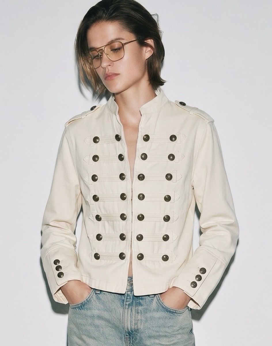 Jacket white napoleon