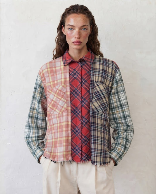 Shirt mulitcolor check