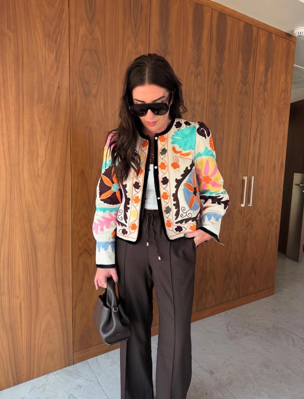 Jacket embroidery colors