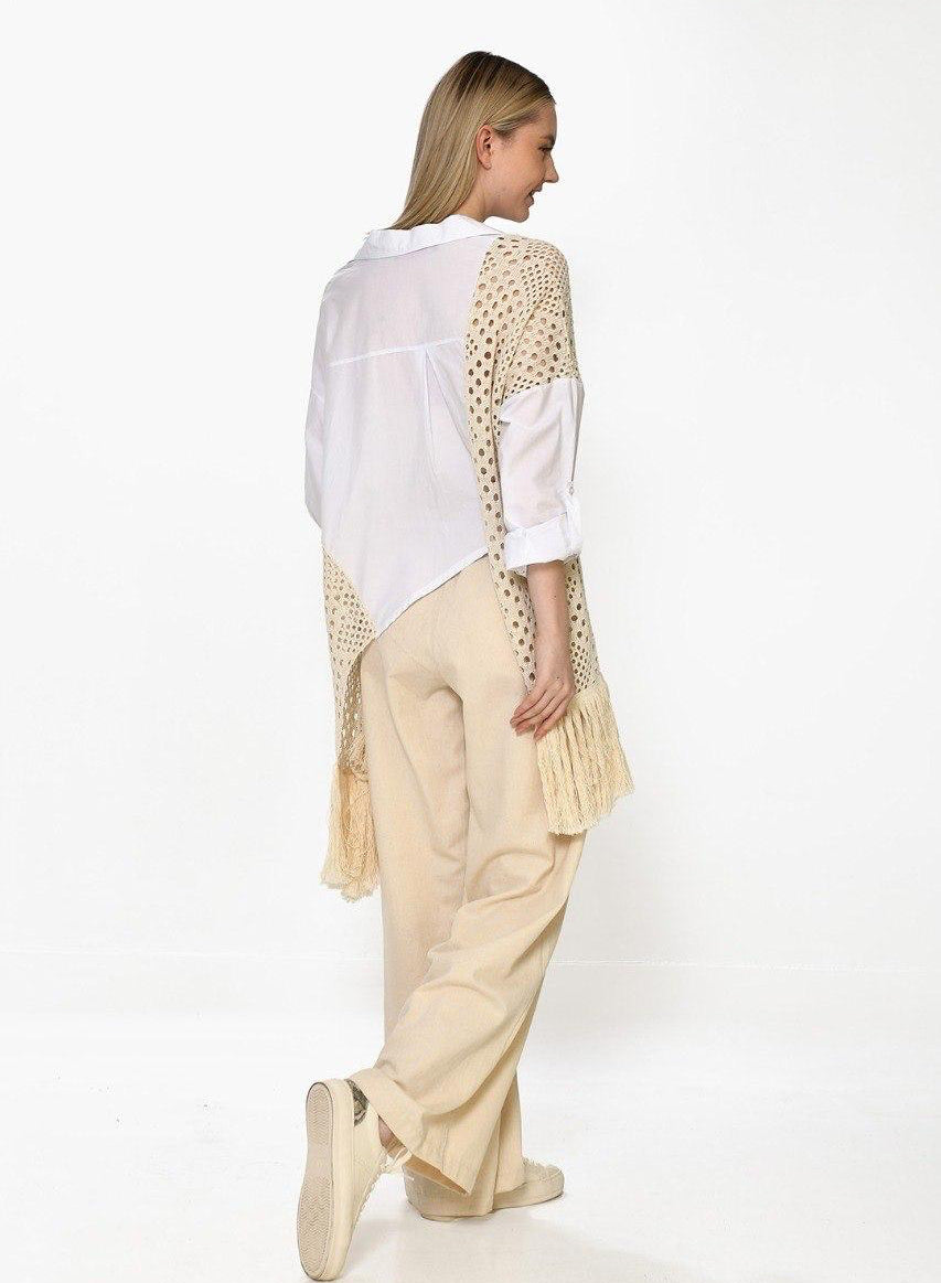 Shirt side crochet