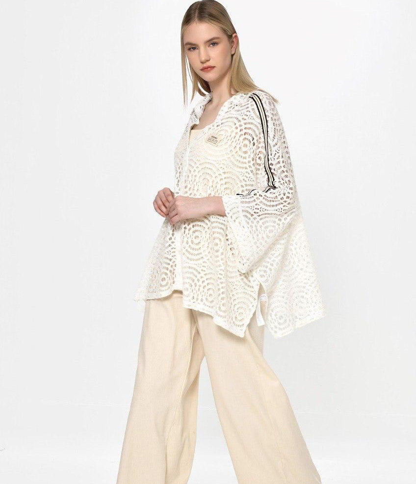 Shirt mesh white