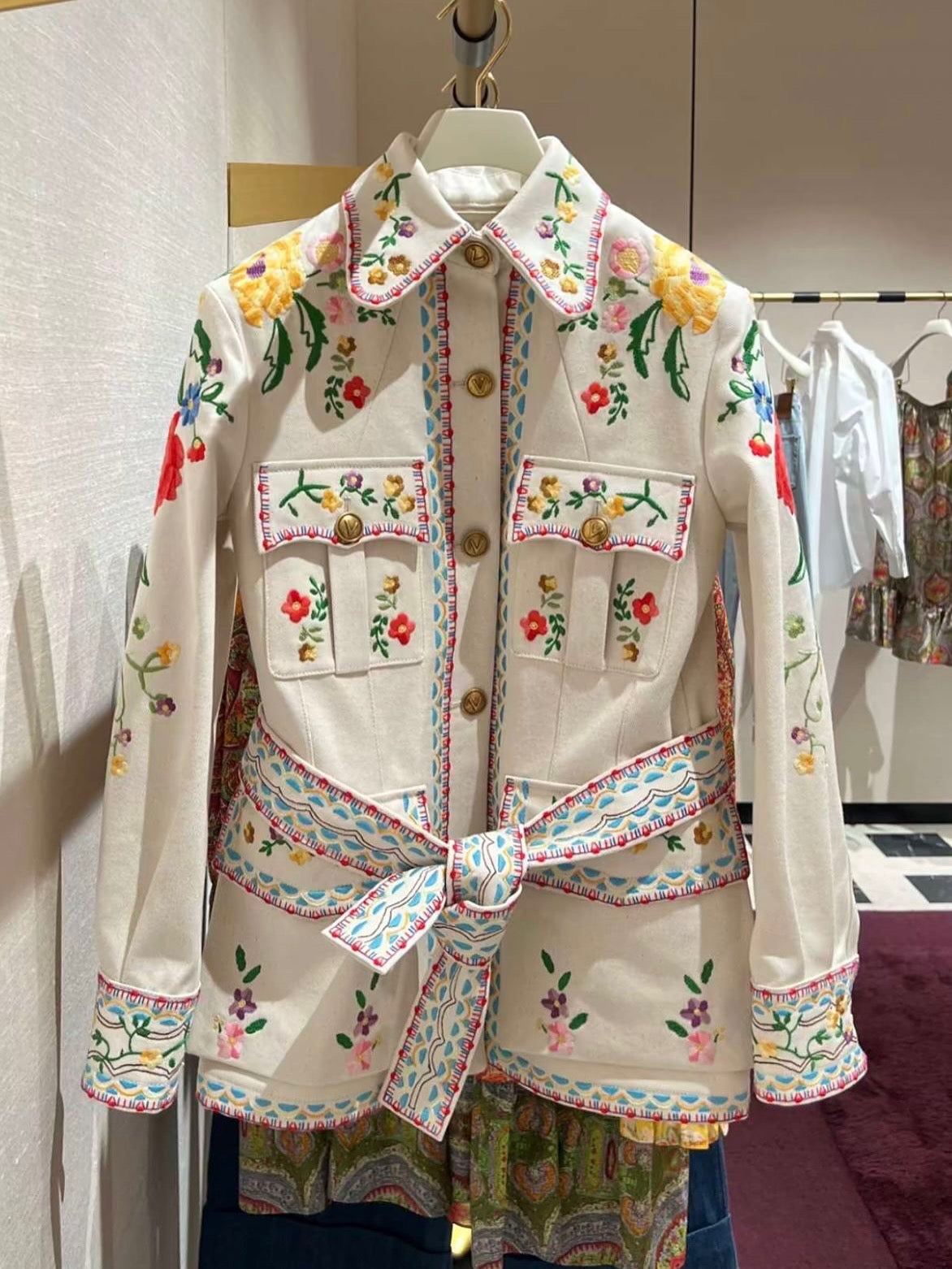 Embroidery Devo jacket
