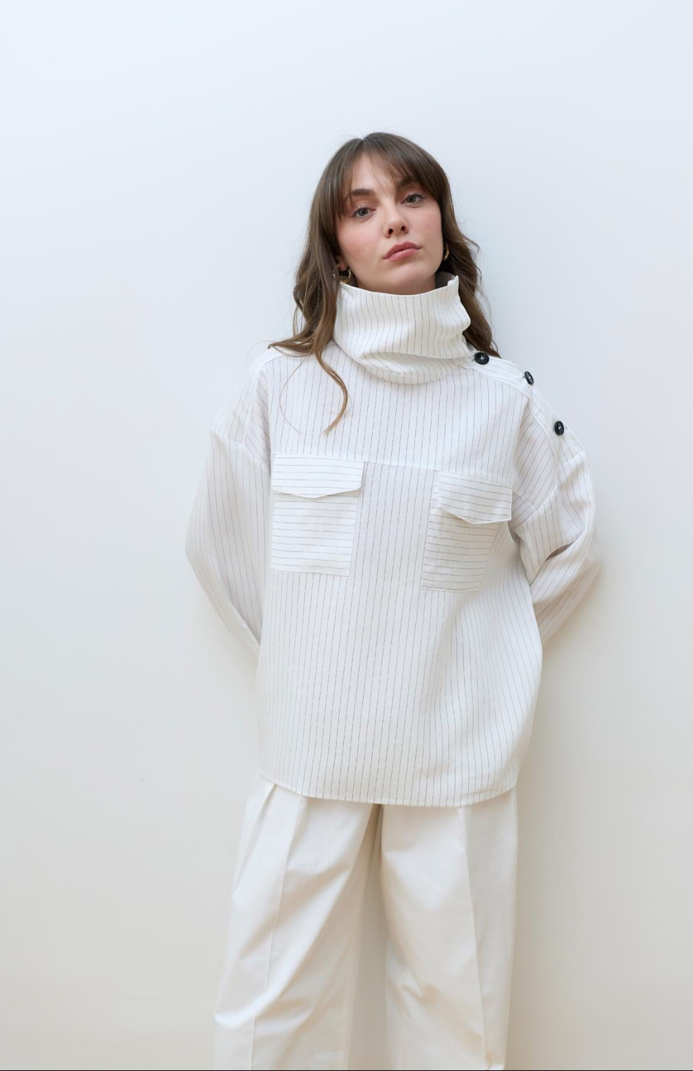 Shirt stripe white