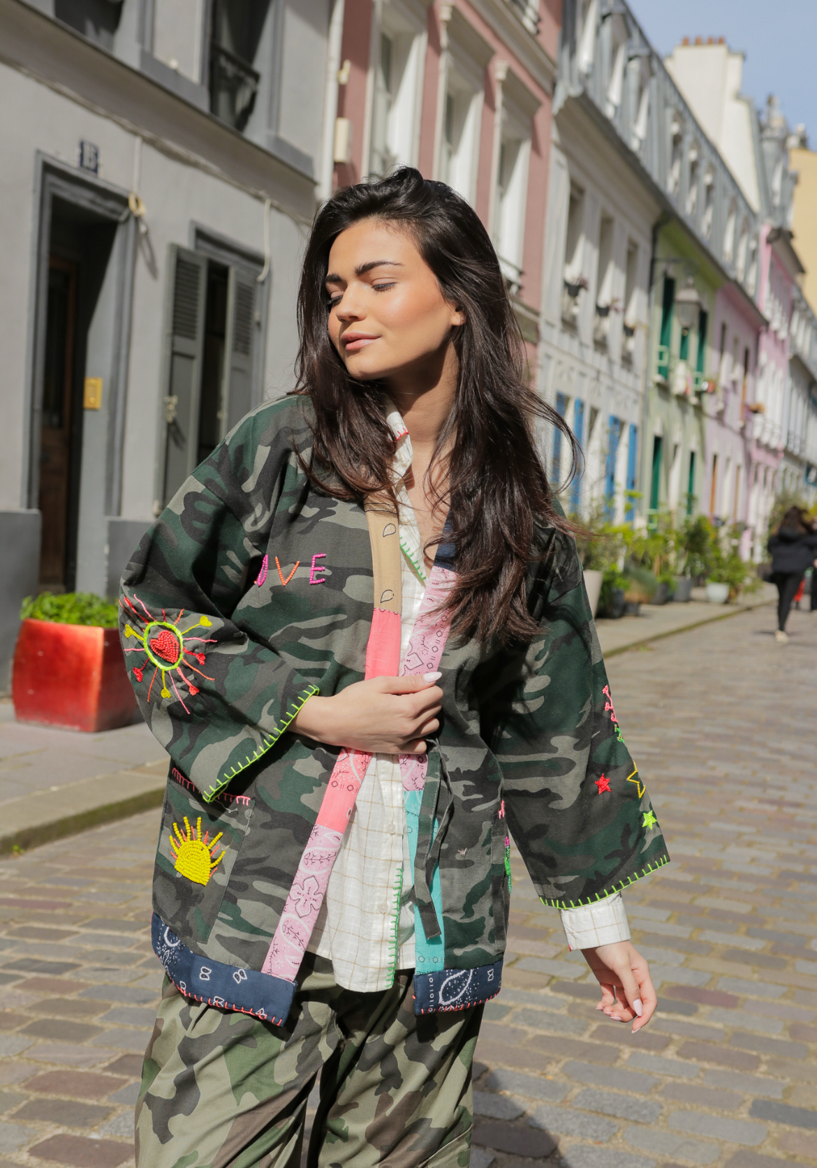 Bandana army jacket