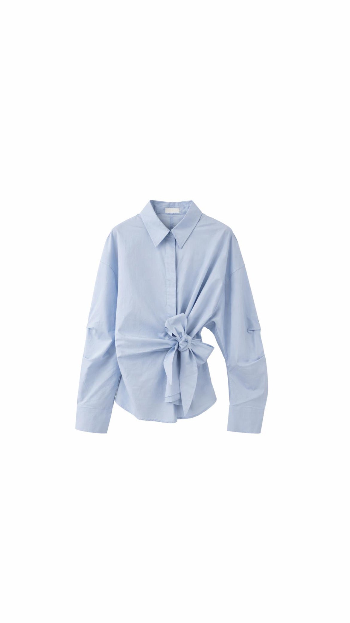 Shirt blue ribbon