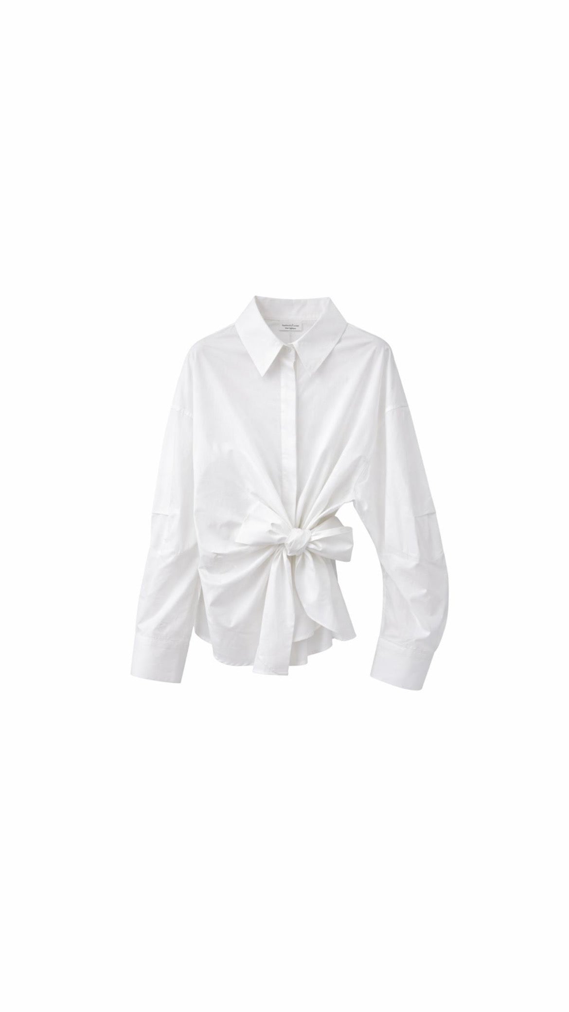 Shirt ribbon white