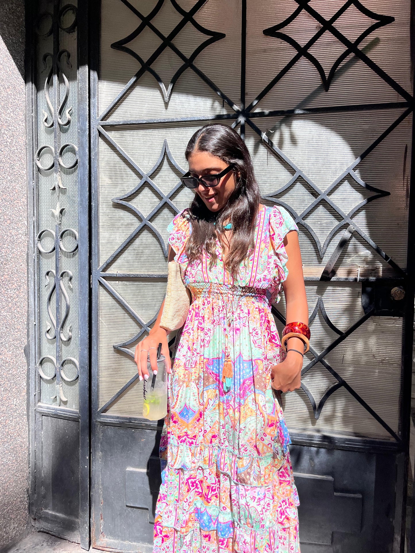 Dress Silk Floral