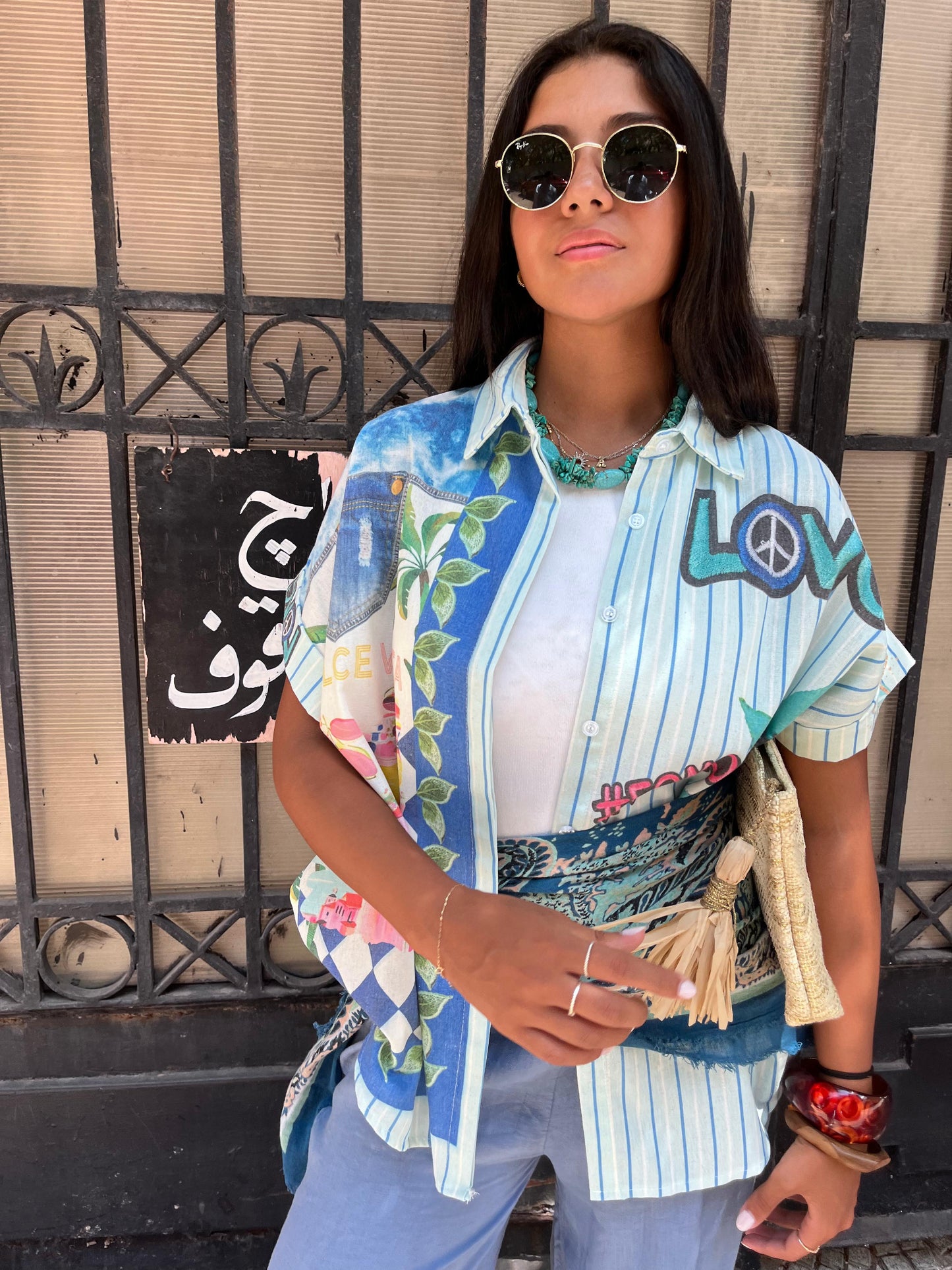 Shirt Victoria Half Sleeves