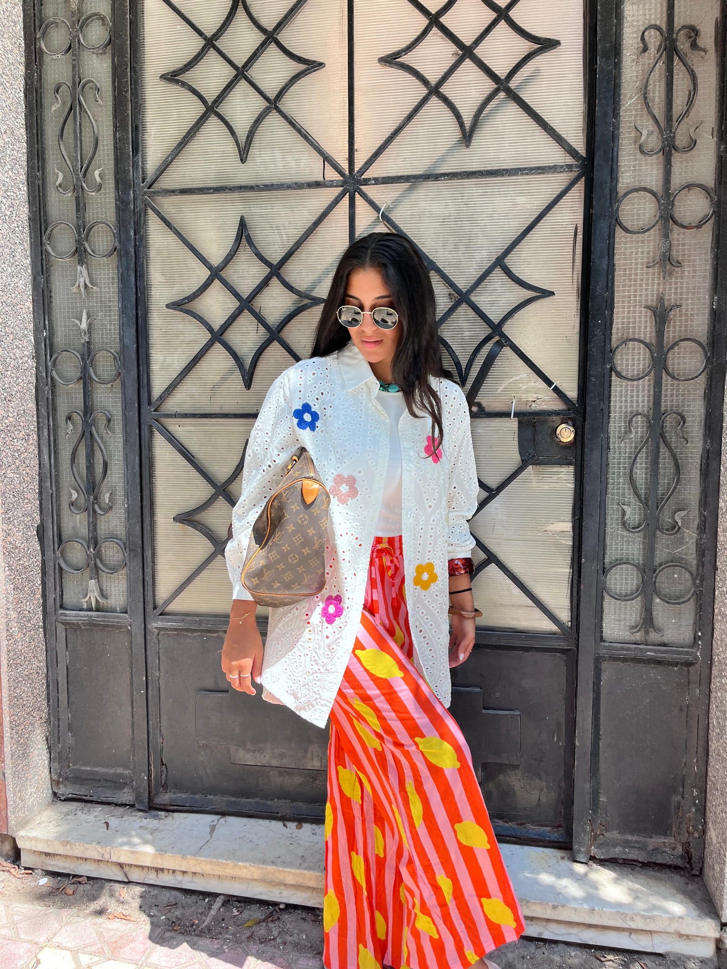 Shirt New & Co 5 Flowers