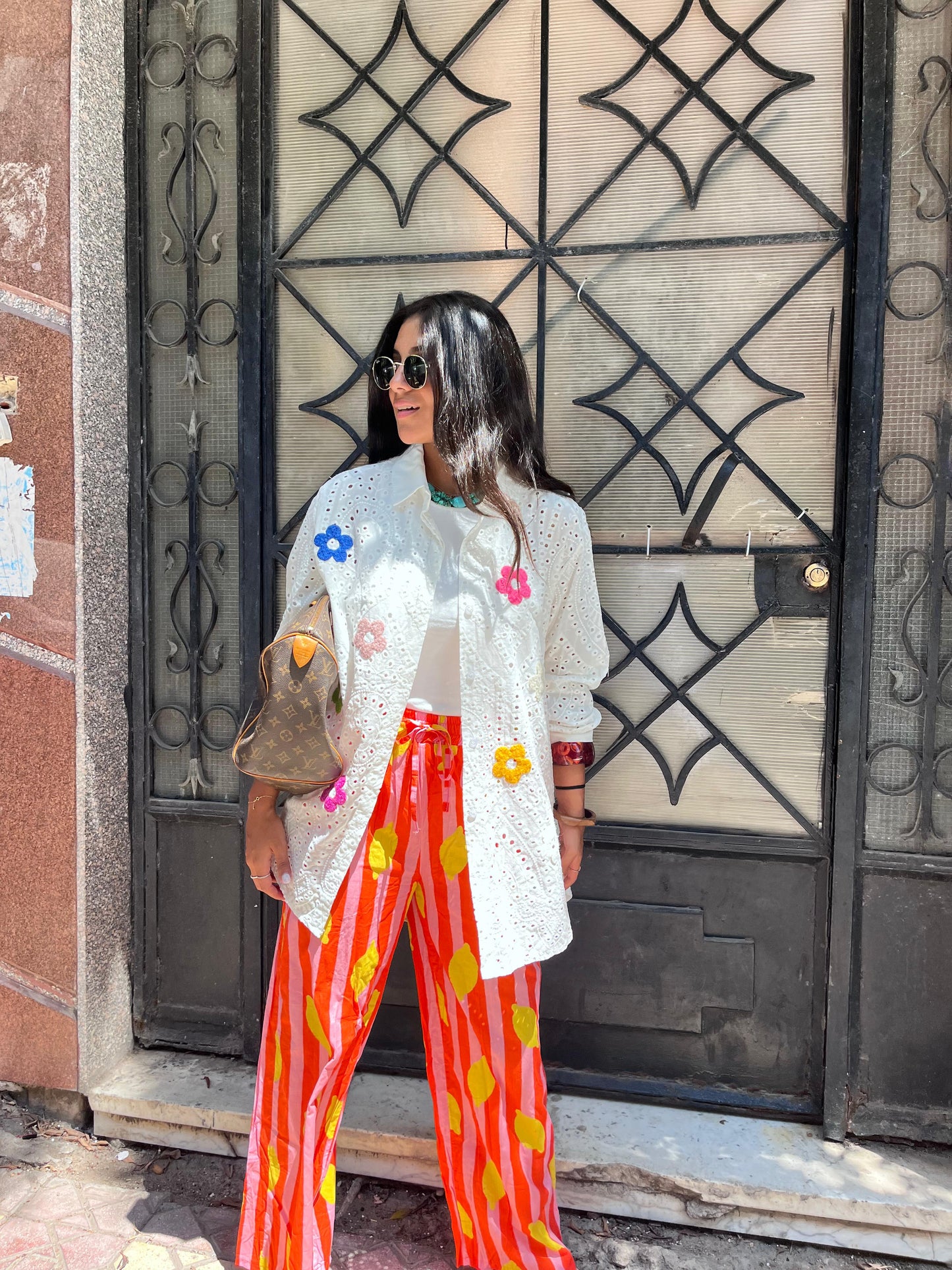 Shirt New & Co 5 Flowers