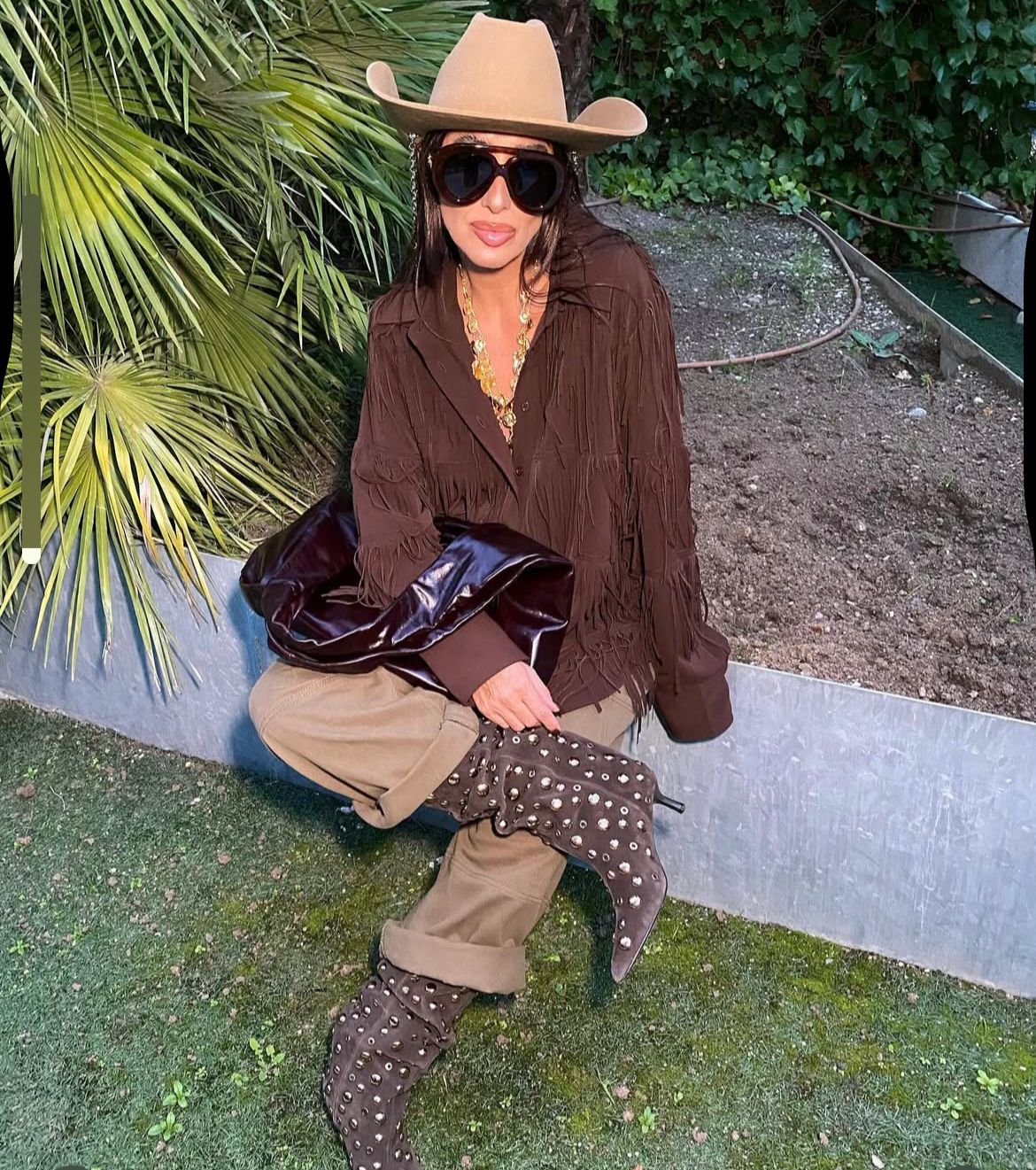 Fringers Brown Shirt