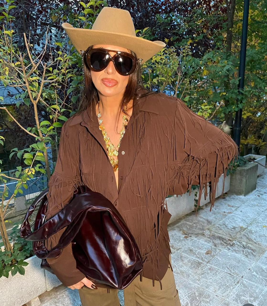 Fringers Brown Shirt