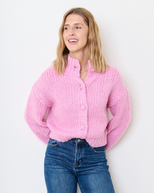 Fleekoo Knit Pink