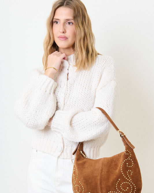 Fleekoo Knit Off White