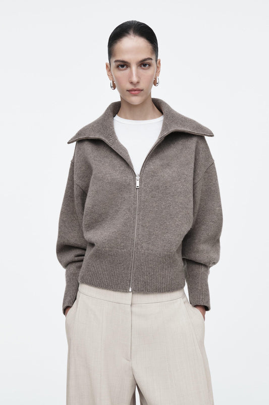Zipper Knit Cafe