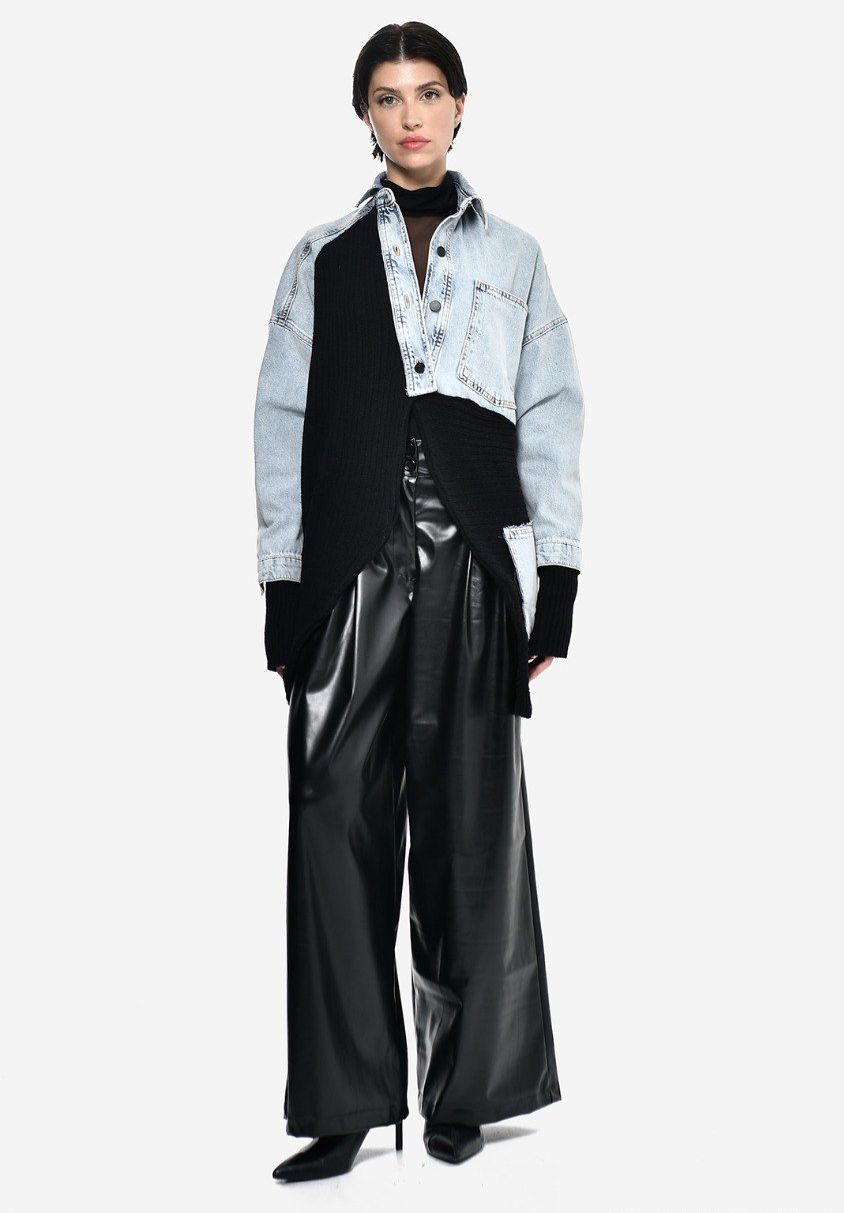 Denim x Black Knit DQ