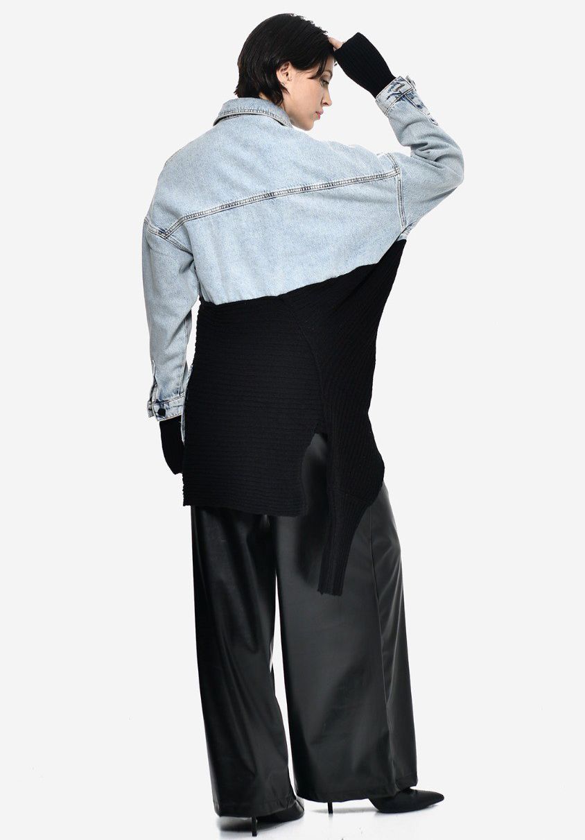 Denim x Black Knit DQ