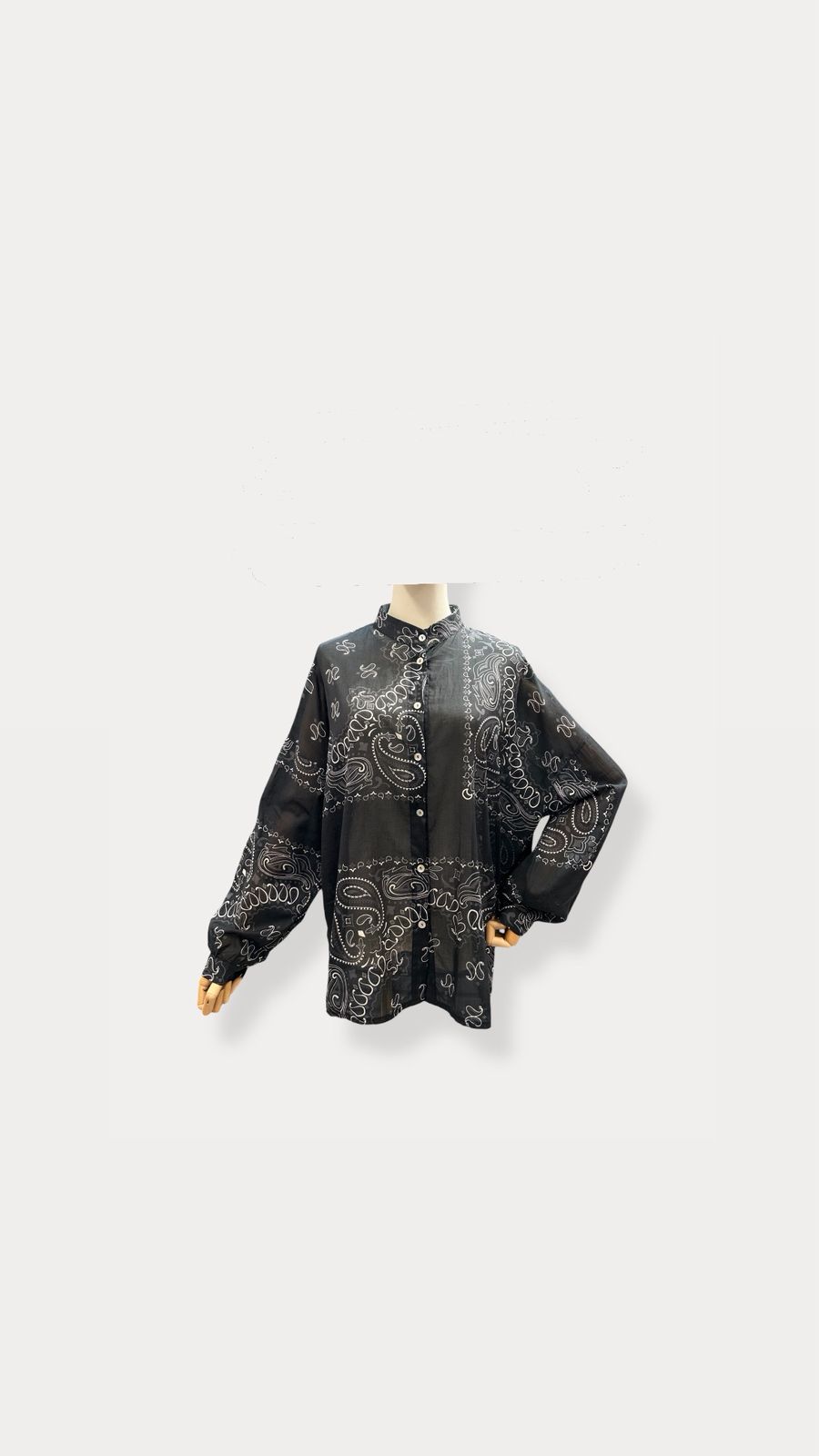 Bandana shirt black